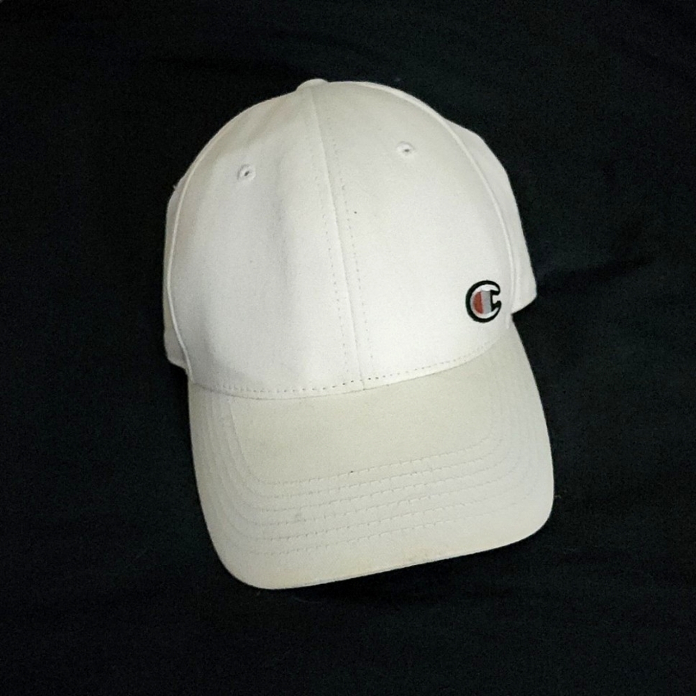 White Champion Hat